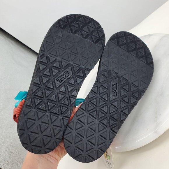 NWT Teva Women's Midform Universal Bright Retro Multicolor Strappy Sandals 10 - Picture 9 of 10